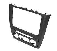 Pannello frontale per cornice autoradio, sostituzione piastra frontale radio 2DIN per Yeti Auto AC 2009-2017, supporto audio stereo per cruscotto ABS con design OEM