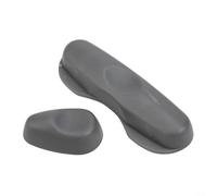 Pannello frontale per interruttore di regolazione del sedile elettrico, per Mitsubishi per Pajero serie V33, V73, V93, V97, in plastica con compatibilità OEM precisa (grigio)