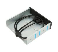 Pannello Frontale 'unità Ottica da 5,25, Pannello Frontale 'hub Aziendale USB 3.0 con Protezione Contro le Sovratensioni