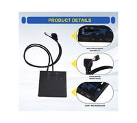 Pannello Frontale USB per PC, 19 Pin, 2 Porte, Hub USB 3.0, Auricolari da 3,5 mm, Microfoni BC1.2, Ricarica Rapida per Alloggiamento Floppy Disk da