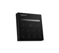 Pannello Full Touch WiFi Dimmer 4-Zone base magnetica - Black