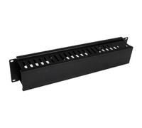 Pannello gestione cavi StarTech.com CMDUCT2U 2U con copertura rack 19"