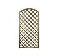 PANNELLO GRIGLIATO AD ARCO IN LEGNO IMPREGNATO CM.90X180 ARREDO GIARDINO PEZZI2