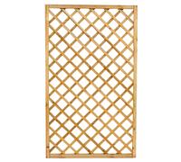 Pannello Grigliato da Giardino in Legno di Pino Impregnato Separè cm 120x180h