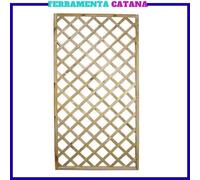 pannello grigliato in legno per recinzioni da balcone giardino per esterno h180