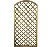 PANNELLO Grigliato LEGNO impregnato in autoclave ad ARCO 90X180H cm