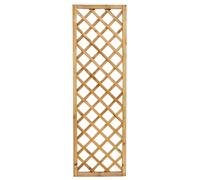 Pannello grigliato rettangolare in legno di pino 40x180cm per terrazzo giardino