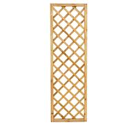Pannello grigliato rettangolare in legno di pino cm 60x180 per terrazzo giardino