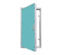 Pannello in cartongesso in alluminio con chiusura a pressione rimovibile per una facile installazione, ideale per lavori di ristrutturazione di pareti e soffitti