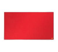 Pannello in feltro Nobo Widescreen Impression Pro 32'' 710x400 mm rosso 1915419