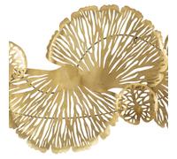 Pannello in ferro iris verticale pannelli 3D sono il nuovo trend Dimensioni cm 115x5x64 oro metallo