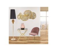 Pannello in ferro iris verticale pannelli 3D sono il nuovo trend Dimensioni cm 115x5x64 oro metallo