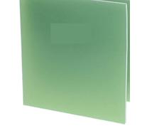 Pannello in fibra di vetro epossidica, pannello in resina verde acqua 3240 FR-4 piastra isolante for applicazioni elettriche - Spessore versatile 1 pezzo(500MM x 300MM 0.5mm)