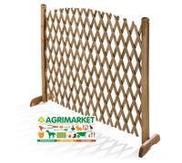 Pannello Griglia Flexy grigliato in legno estensibile 150 - altezza 103 e 150cm