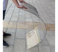 Pannello in policarbonato da 1,56 x 3 m, resistente ai raggi UV e trasparente, pannelli acrilici per tettoie canopies Sunrooms & Enclosures