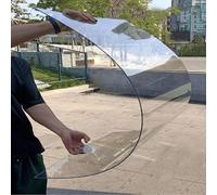 Pannello in policarbonato trasparente e durevole per serre, resistente agli urti, copertura esterna per tutte le stagioni, 0,6 x 7 m / 2 x 22.9ft