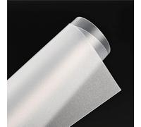 Pannello in PVC semitrasparente satinato da 10 pezzi, pannello in plastica semitrasparente, foglio in PVC trasparente, materiale modello fai-da-te(100X100MMX0.3MM)