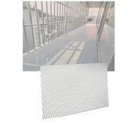 Pannello in rete perforata multiuso for imbottitura di scaffali, tappetino antiscivolo, rete di protezione e griglia di protezione fai-da-te(Width 100 cm)