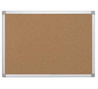 Pannello in sughero Q-Connect con cornice in alluminio 90x60 cm CA031170-050