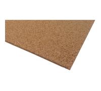 Pannello in sughero supercompresso spessore 100x50x0,8 cm marrone