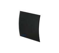 Pannello in vetro Escudo O100 mm nero opaco PEGB100M