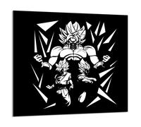 PANNELLO IN VETRO PER CUCINA 65x60 Anime