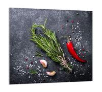 PANNELLO IN VETRO PER CUCINA 65x60 Ardesia