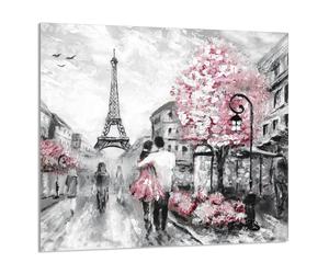 PANNELLO IN VETRO PER CUCINA 65x60 Parigi