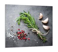 PANNELLO IN VETRO PER CUCINA 65x60 Spezie