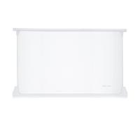 Pannello IN Vetro per Superiore Centrale Parte Frigo Compatibile Con Beko Forma