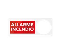 Pannello Indicatore Comelit Allarme Incendio Plexiglass 48PIN000