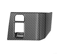 Pannello interruttore freno a mano elettronico modello in fibra di carbonio compatibile con Toyota Per Tundra 2022 2024, parte di ricambio in plastica specifica di fabbrica con vestibilità affidabile