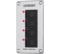 Pannello interruttore votronic 4 s 12/24 per l'elettronica di bordo