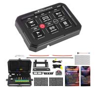 Pannello Interruttori 6 Gang RGB Touch 60A 12-24V For Barca ATV UTV APP Control