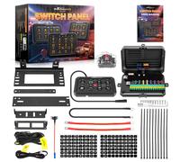 Pannello Interruttori 8 Gang Touch 60A For Auto Camion UTV ATV Barca 12-24V LED