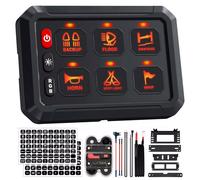 Pannello interruttori a 6/8/12 bande con sistema di relè elettronico a luce LED