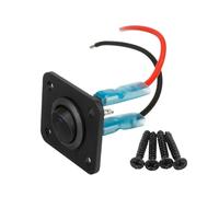 Pannello interruttori a levetta universali da 12 V, 1-4 gang, USB, for auto, barca, camper, camion, LED blu, accessori for lo styling, interruttore a bilanciere marino(Red)
