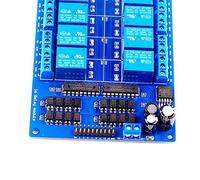Pannello interruttori di controllo intelligente, modulo relè a 16 canali, 5/12/24 V, uscita isolamento optoaccoppiatore, trigger livello alto e basso 250 10 A(High level trigger)