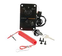 Pannello Interruttori Fuoribordo Impermeabile Quadro Avviamento con Chiave