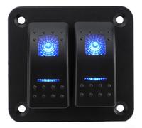 Pannello Interruttori Rocker LED 6 Posizioni IP65 Pannello Interruttori(Two)