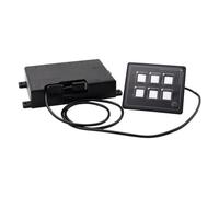 Pannello Interruttori Touch 6 Gang LED Scatola Comando 11-30V 35A