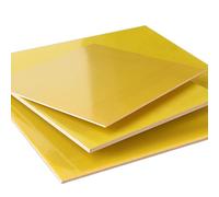 Pannello isolante epossidico 3240 da 30 pezzi - Foglio in fibra di vetro FR4 resistente al calore da 50x50 mm for PCB, fai da te, confezione(1.2mm)