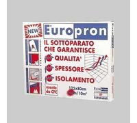 Pannello isolante europron 125x80 cm (lastra piegata) conf. da 10 mq