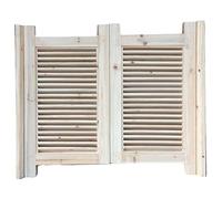 Pannello isolante in legno massello a mezza vita per porte da caffè 100 x 70 cm pannello isolante rustico salone cancello decorazione per la casa meccanismo a molla durevole perfetto per ristoranti e