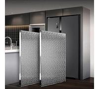 Pannello isolante per frigoriferi, Pannello scudo termico in alluminio for elettrodomestici da cucina Argento Dimensioni multiple(Adsorption Type,50 x 80 cm)