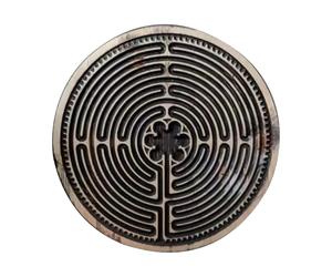 Pannello Labirinto Con Dita In Legno | Strumento Di Meditazione E Preghiera Artigianale | Puzzle In Legno Mindfulness Per Alleviare Lo Stress, Concentrarsi E Rilassarsi