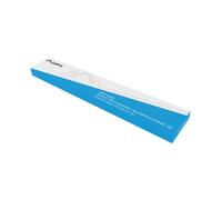 Pannello Lanberg 2U Nero per Armadi 19" Plastica Senza Attrezzi