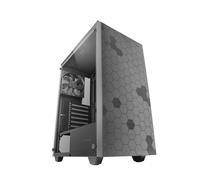 PANNELLO LATERALE COMPLETO VETRO TEMPERATO DOPPIA GRIGLIA MAGNETICA ANTI-POLVERE