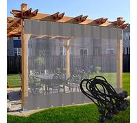 Pannello laterale impermeabile per tenda da esterno, copertura personalizzabile per gazebo con occhielli, tende laterali per pergola, tenda da patio, 1,5 x 2,5 m, durevole e resistente alle intemperie