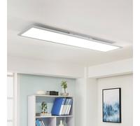 Pannello LED Arcchio Lysander, 32W, CCT, 119cm, argento Arcchio
